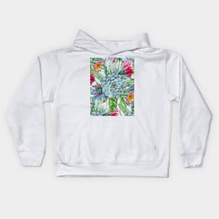 Succulent Garden Kids Hoodie